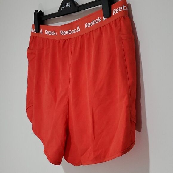 REEBOK large orange athletic shorts - Picture 4 of 7